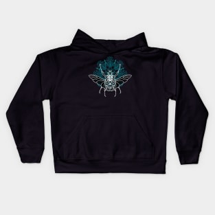 Beetle Mandala Kids Hoodie